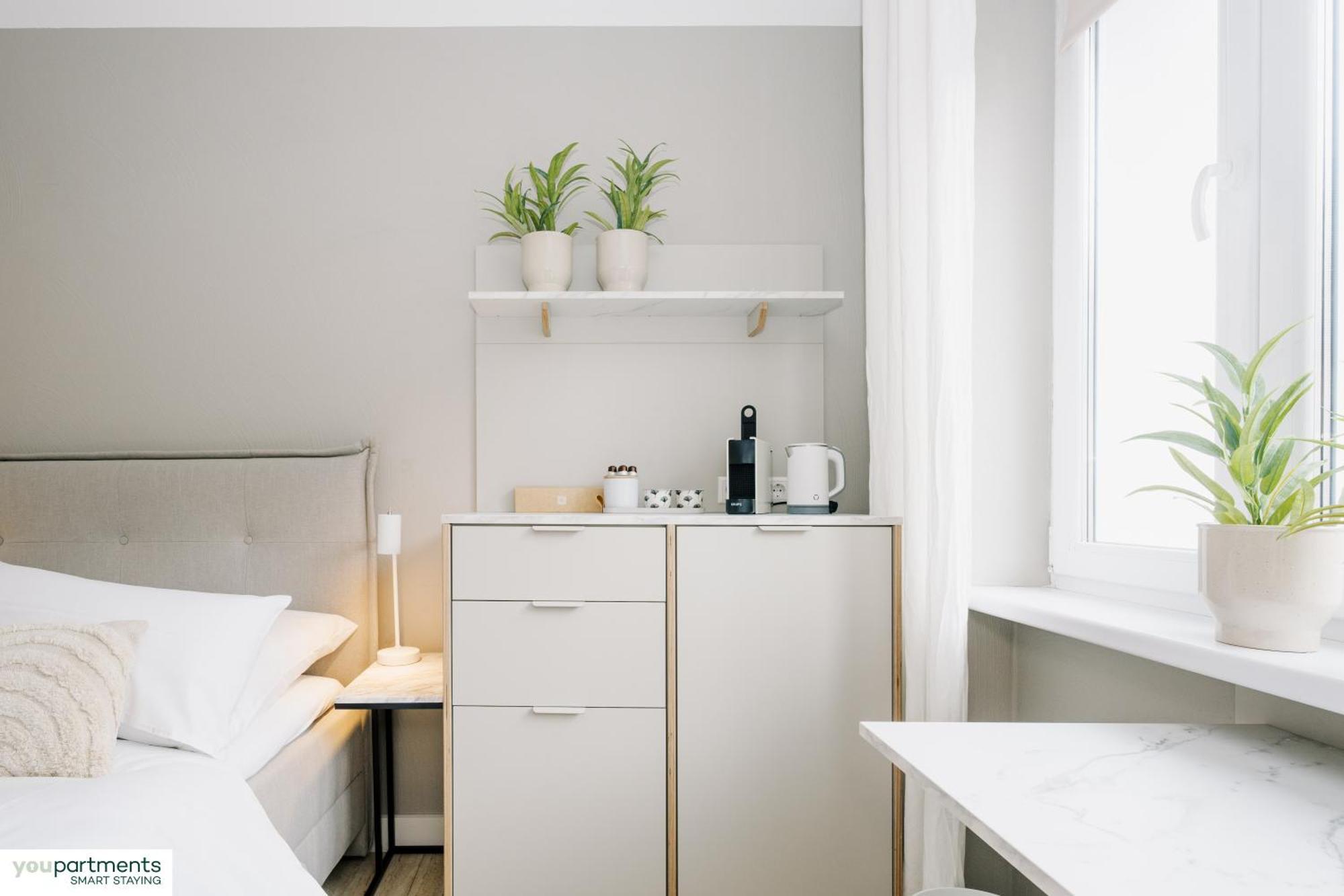 Youpartments - Zentrale Micro Apartments Kaiserslautern Quarto foto