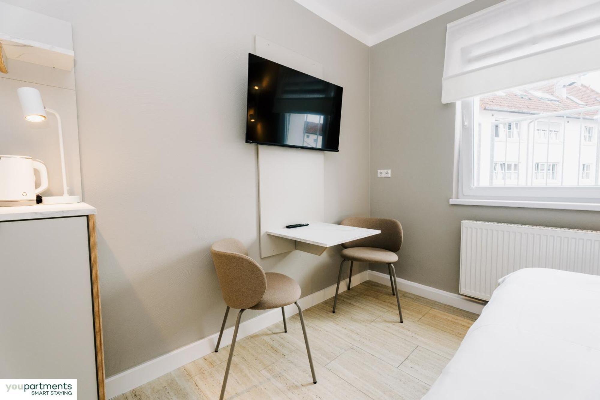 Youpartments - Zentrale Micro Apartments Kaiserslautern Quarto foto